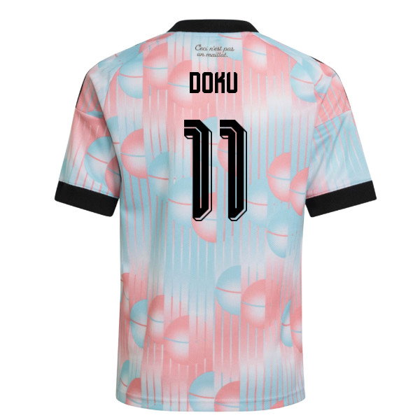 2026-2027 Belgium Away Shirt (Kids) (Doku 11)-SoccerKits Hub | Buy Soccer Jerseys Online